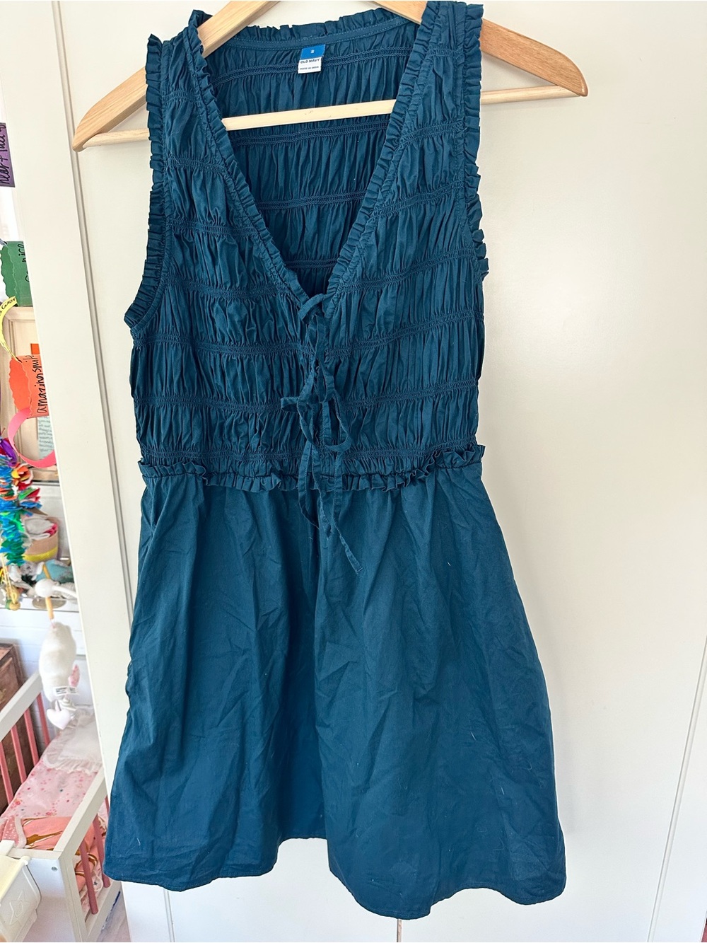 Old Navy ruched top dress